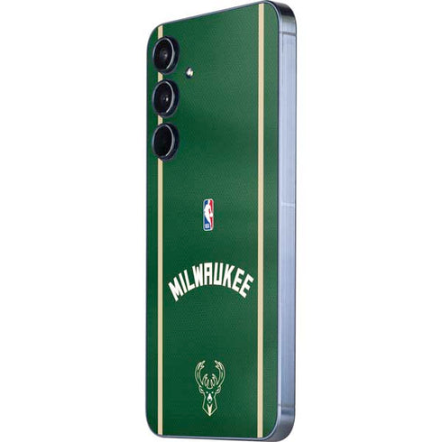 NBA Milwaukee Bucks Jersey Galaxy A35 5G Skin